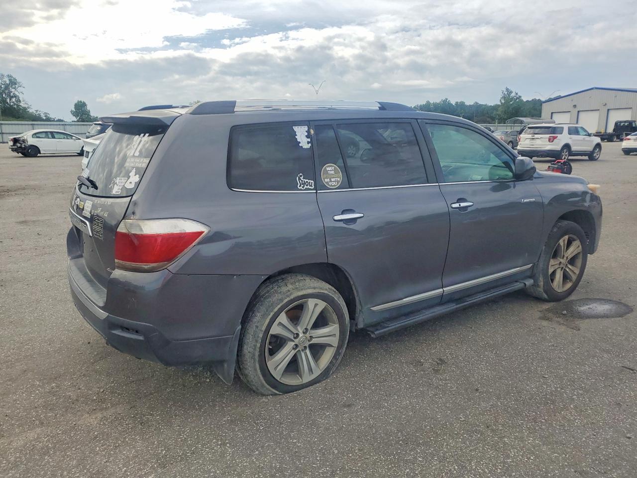 2011 Toyota Highlander Limited Gray vin: 5TDDK3EH8BS091000