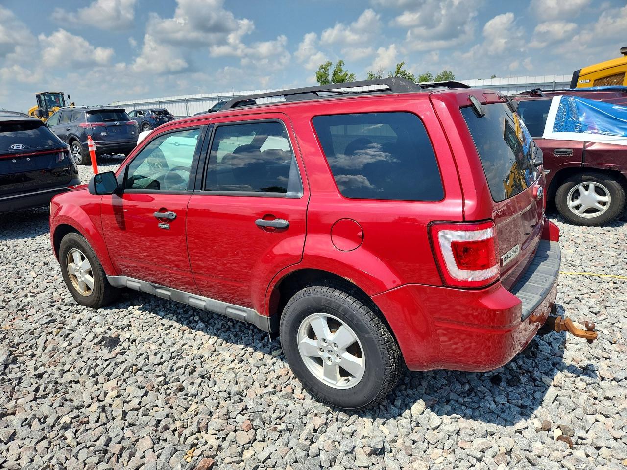 2010 Ford Escape Xlt Red vin: 1FMCU9DG8AKC92446