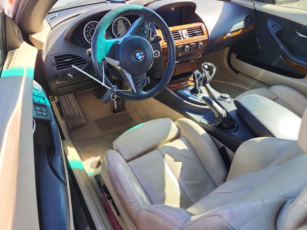 2008 Bmw 650 I Burgundy vin: WBAEB53548CX61142