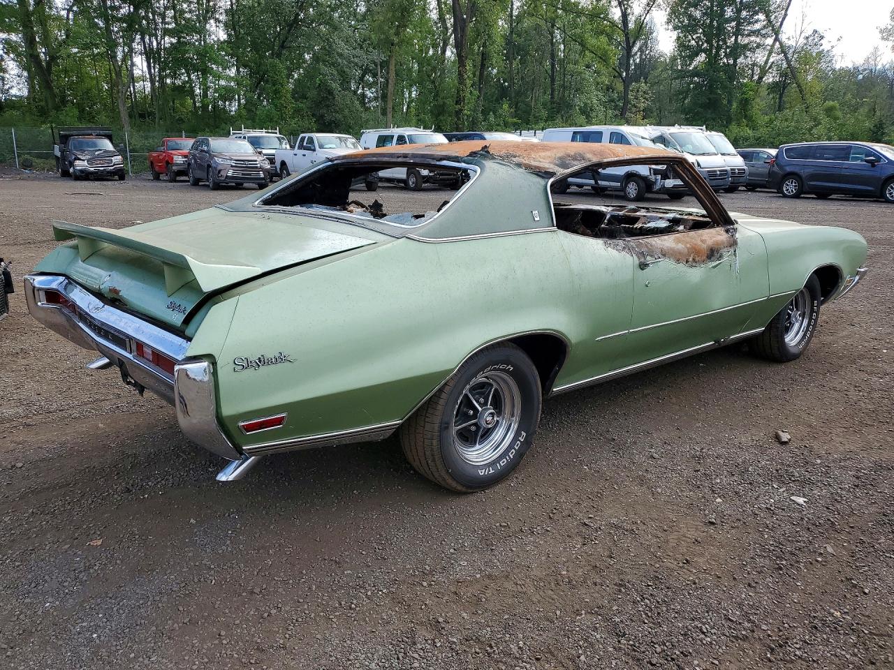 1970 Buick Skylark Green vin: 435370G127970