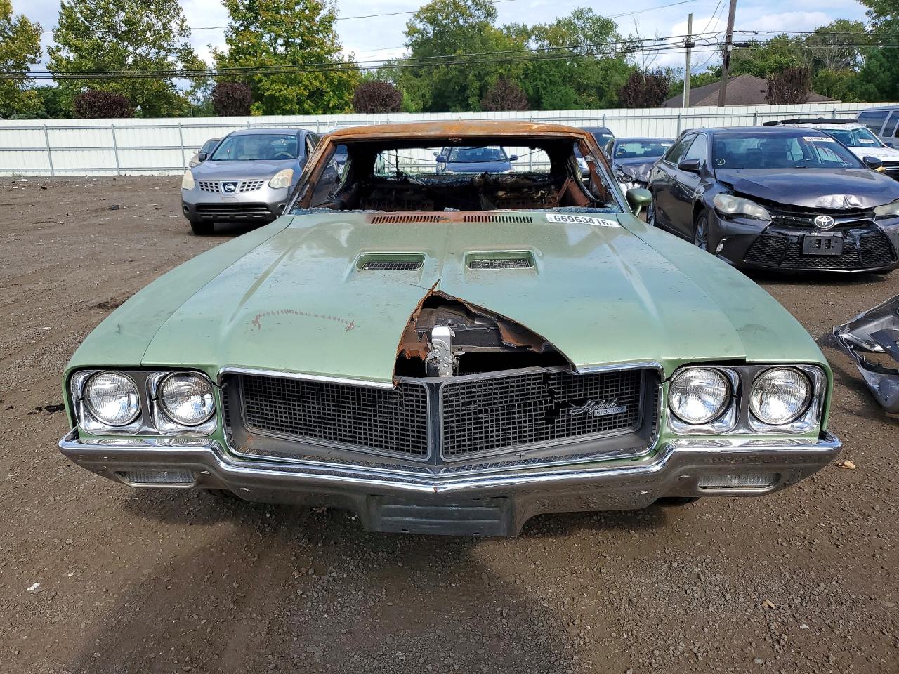 1970 Buick Skylark Green vin: 435370G127970