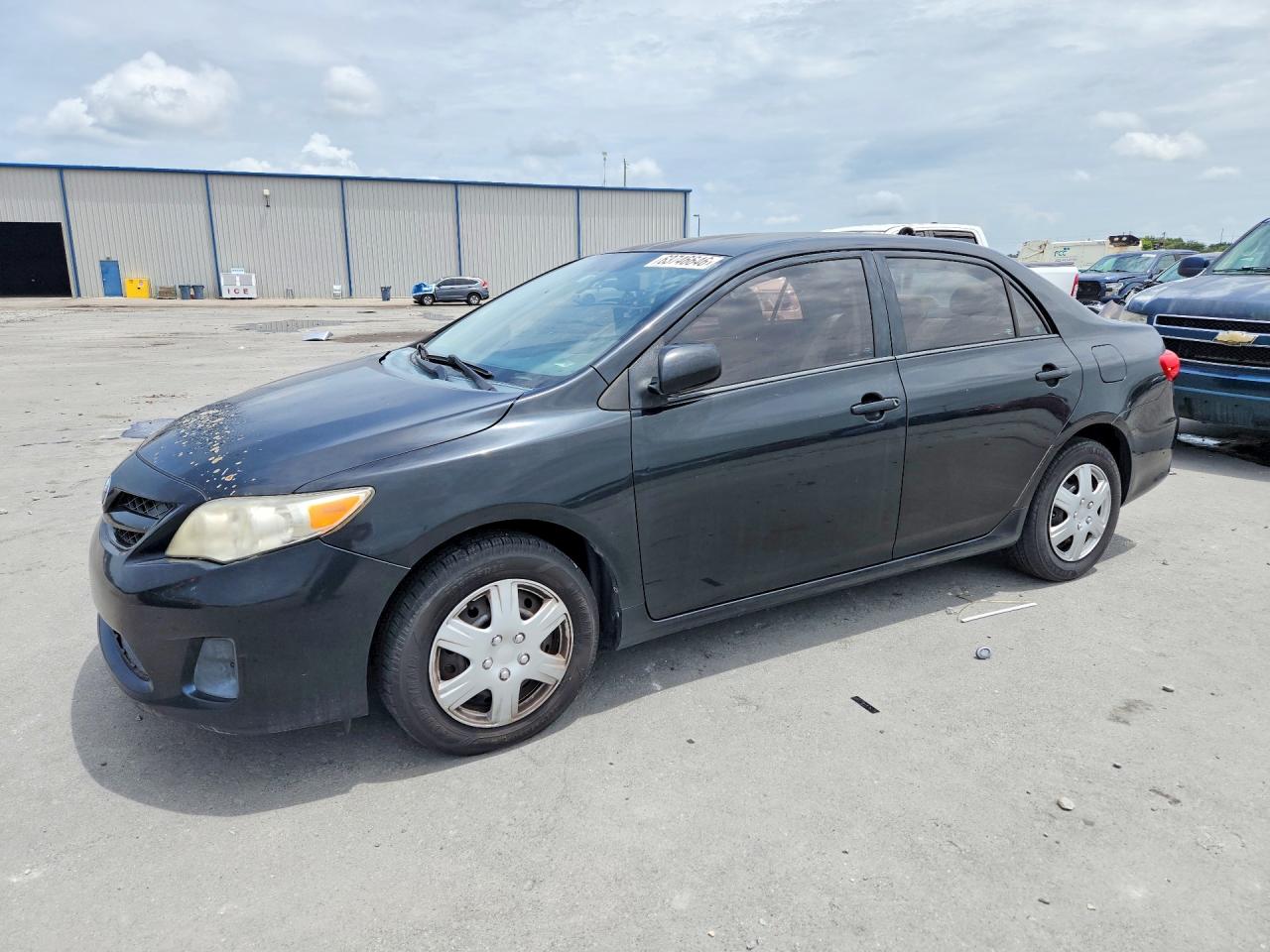 2013 Toyota Corolla L Black vin: 2T1BU4EEXDC128234