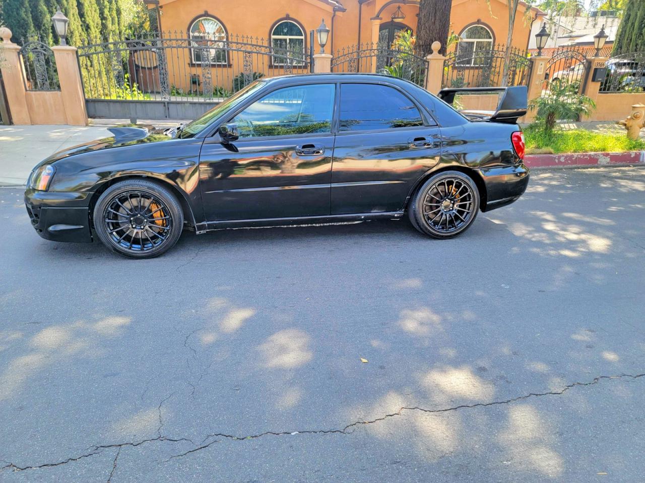 2004 Subaru Impreza Wrx Sti Black vin: JF1GD70694L521776