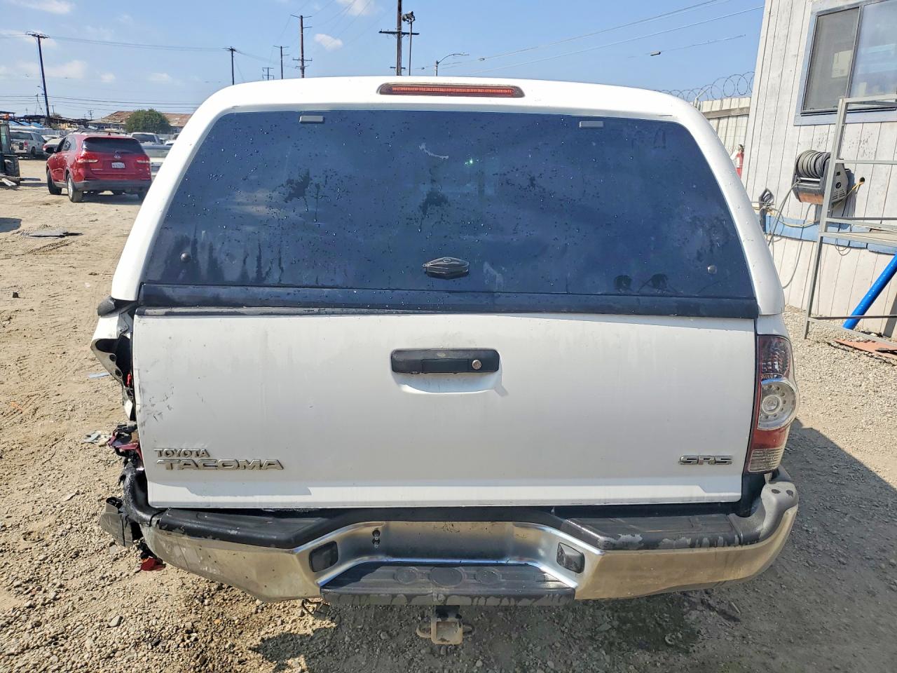 2013 Toyota Tacoma Access Cab Белый vin: 5TFTX4CN8DX032523