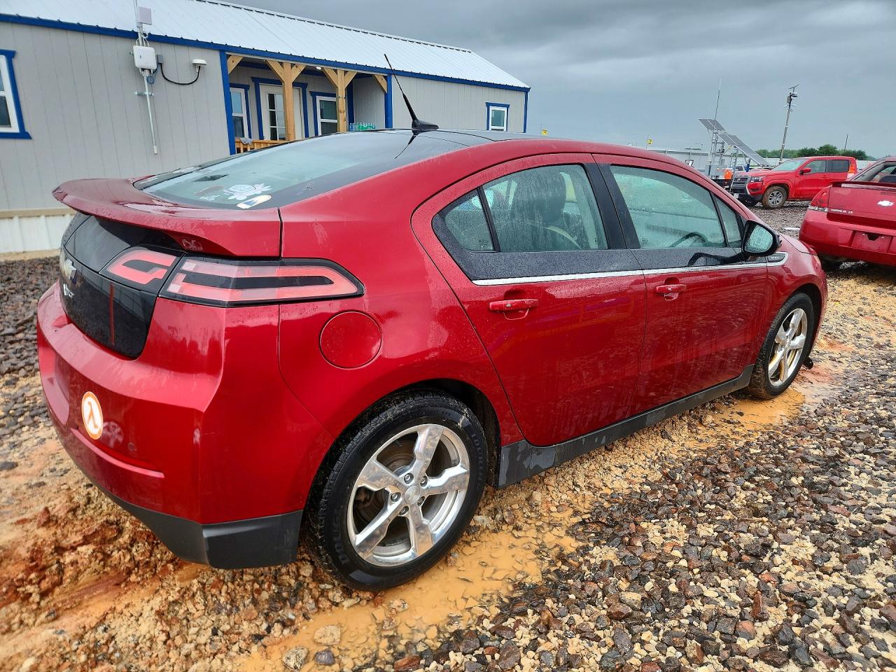 2012 Chevrolet Volt Красный vin: 1G1RB6E43CU113785