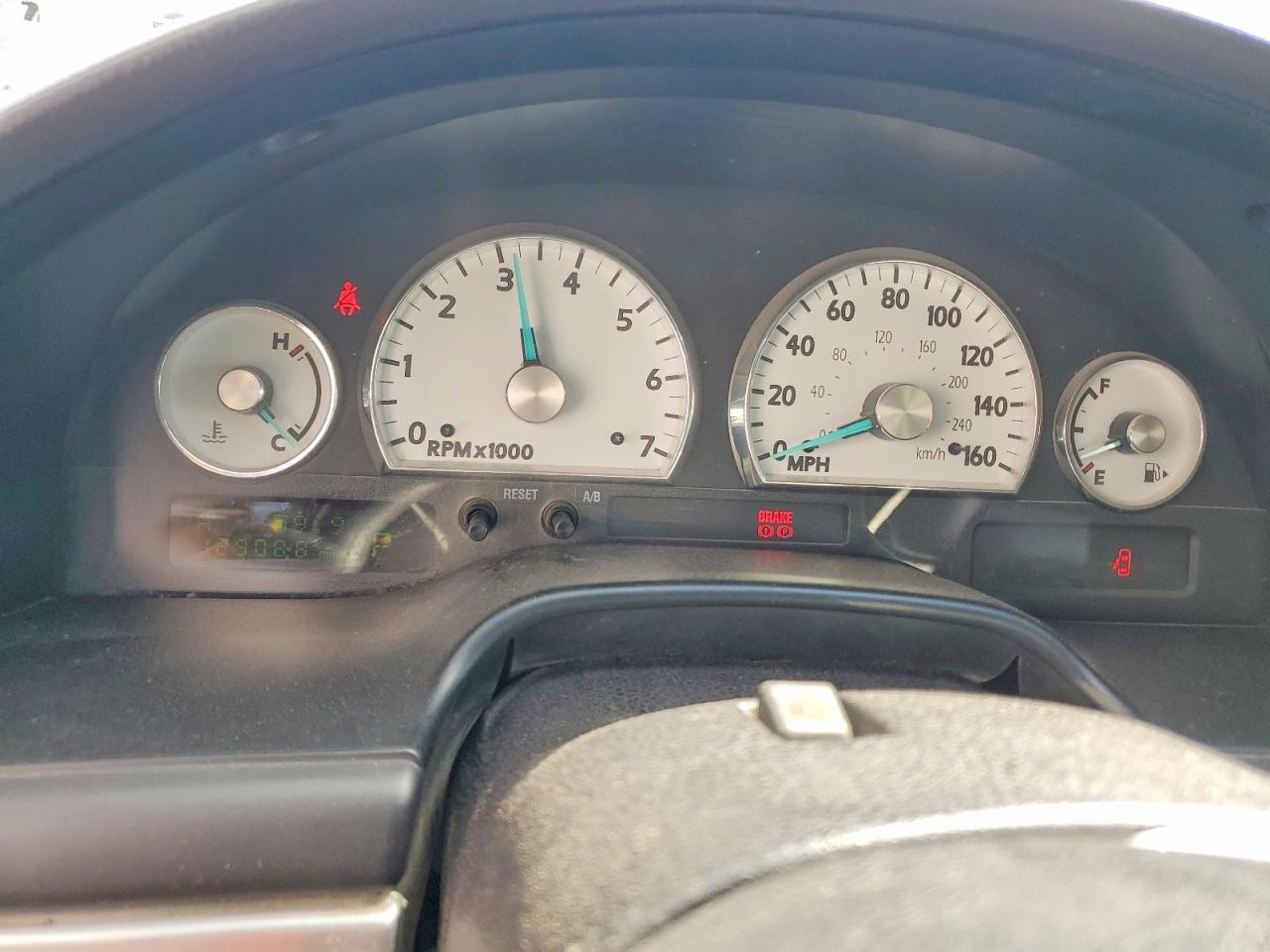 2003 Ford Thunderbird Серый vin: 1FAHP60A73Y112901
