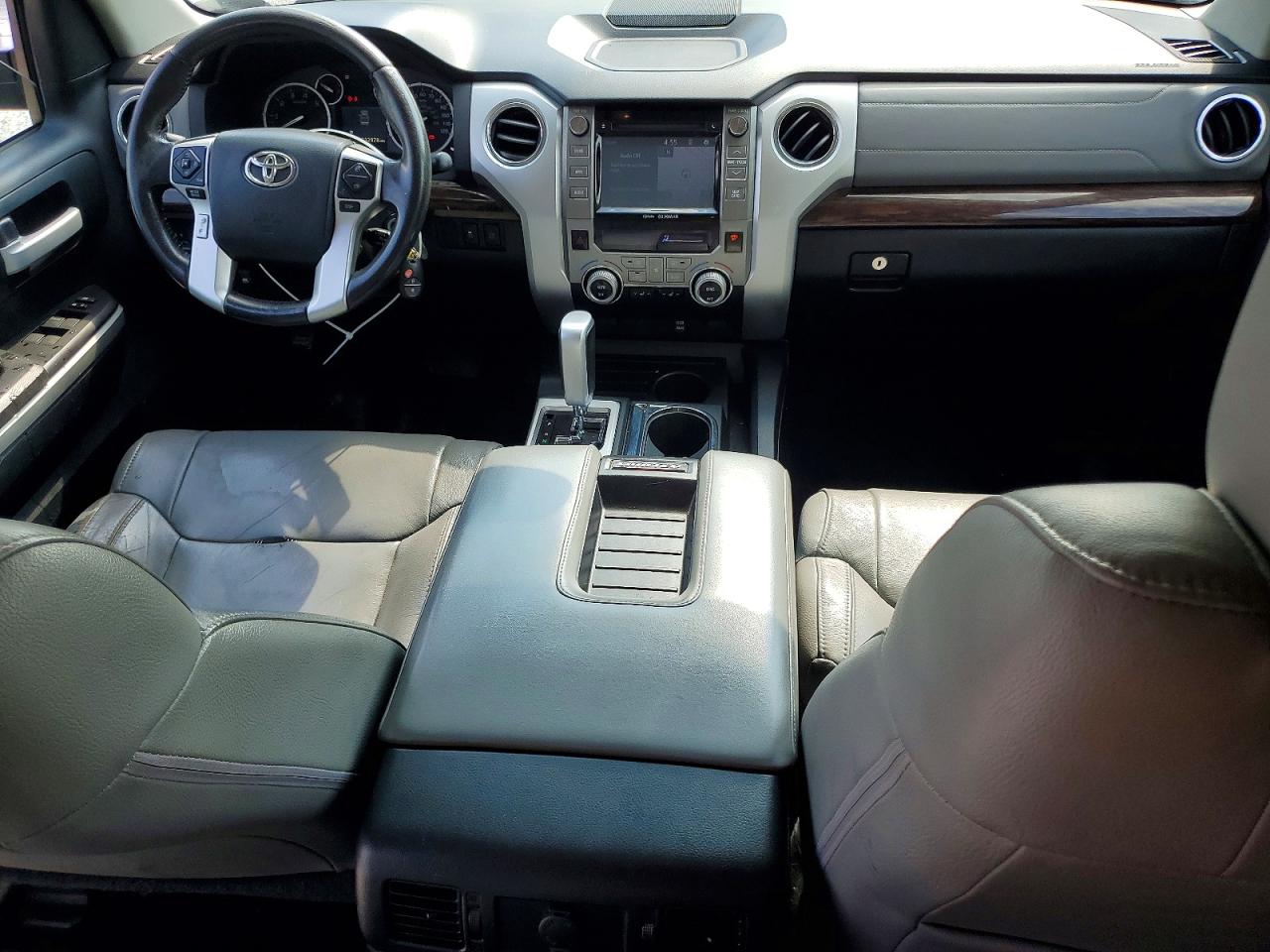 2014 Toyota Tundra Crewmax Limited Gray vin: 5TFFY5F17EX155823