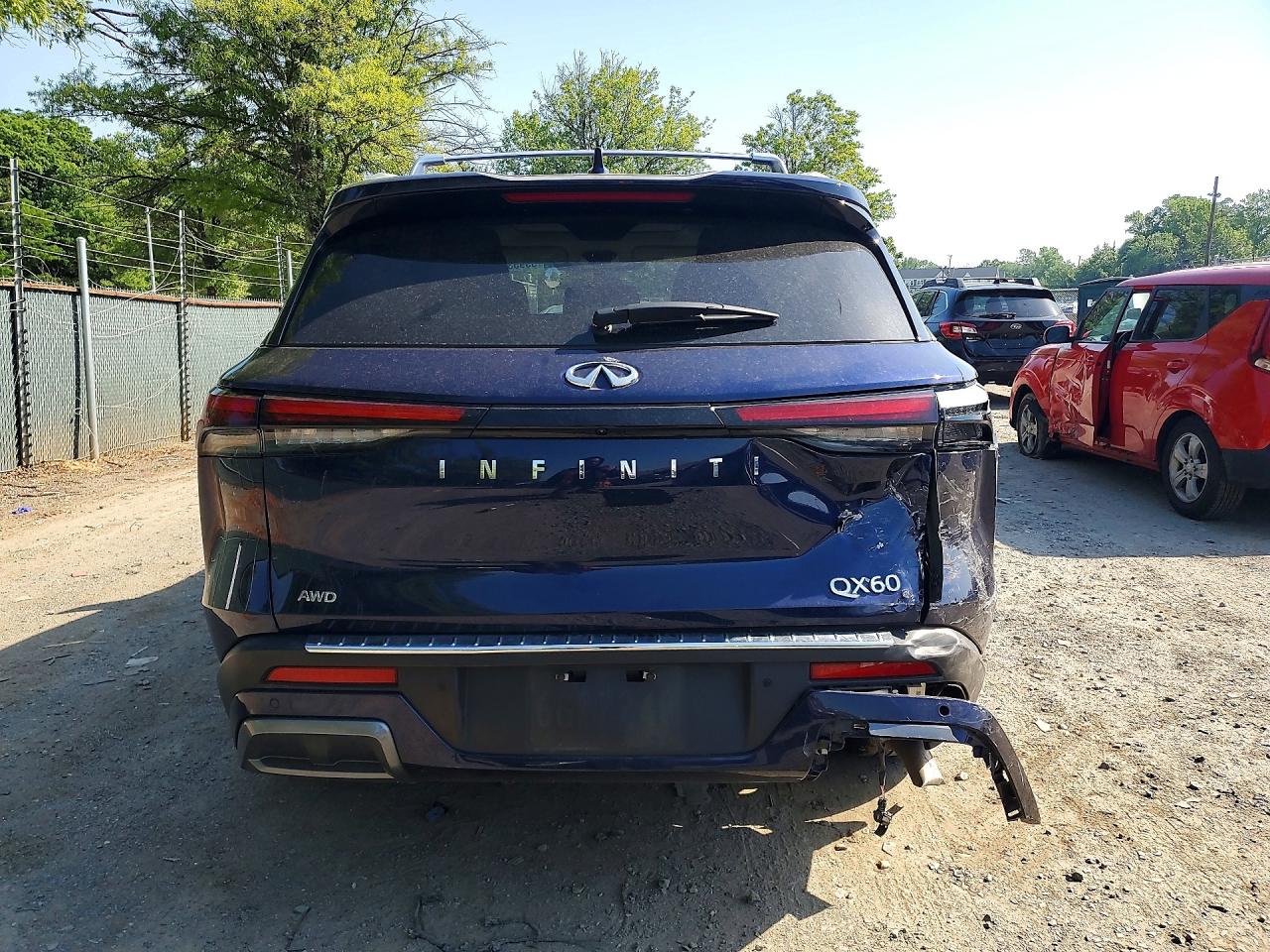 2024 Infiniti Qx60 Sensory Blue vin: 5N1DL1GS3RC332317