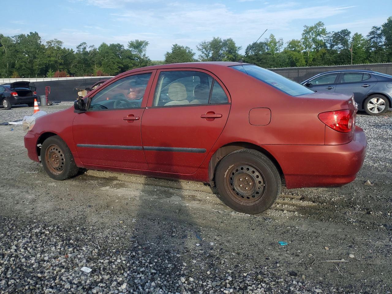 2008 Toyota Corolla Ce Красный vin: 1NXBR32E18Z948903