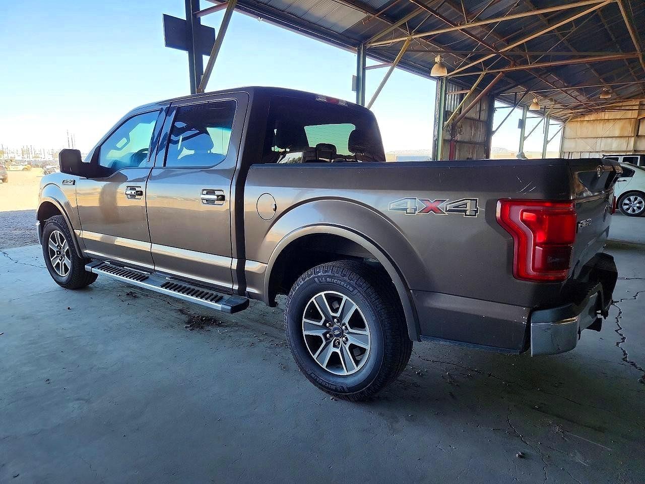 2015 Ford F150 Supercrew Коричневый vin: 1FTEW1EFXFKD19992