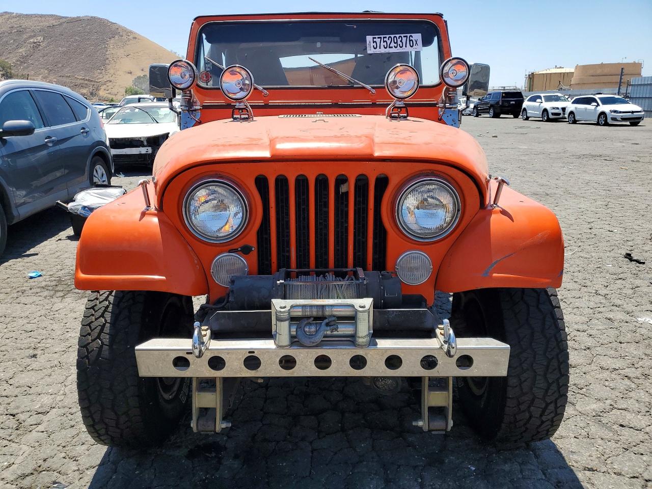 1983 Jeep Jeep Cj7 Orange vin: 1JCCN87E2DT069077