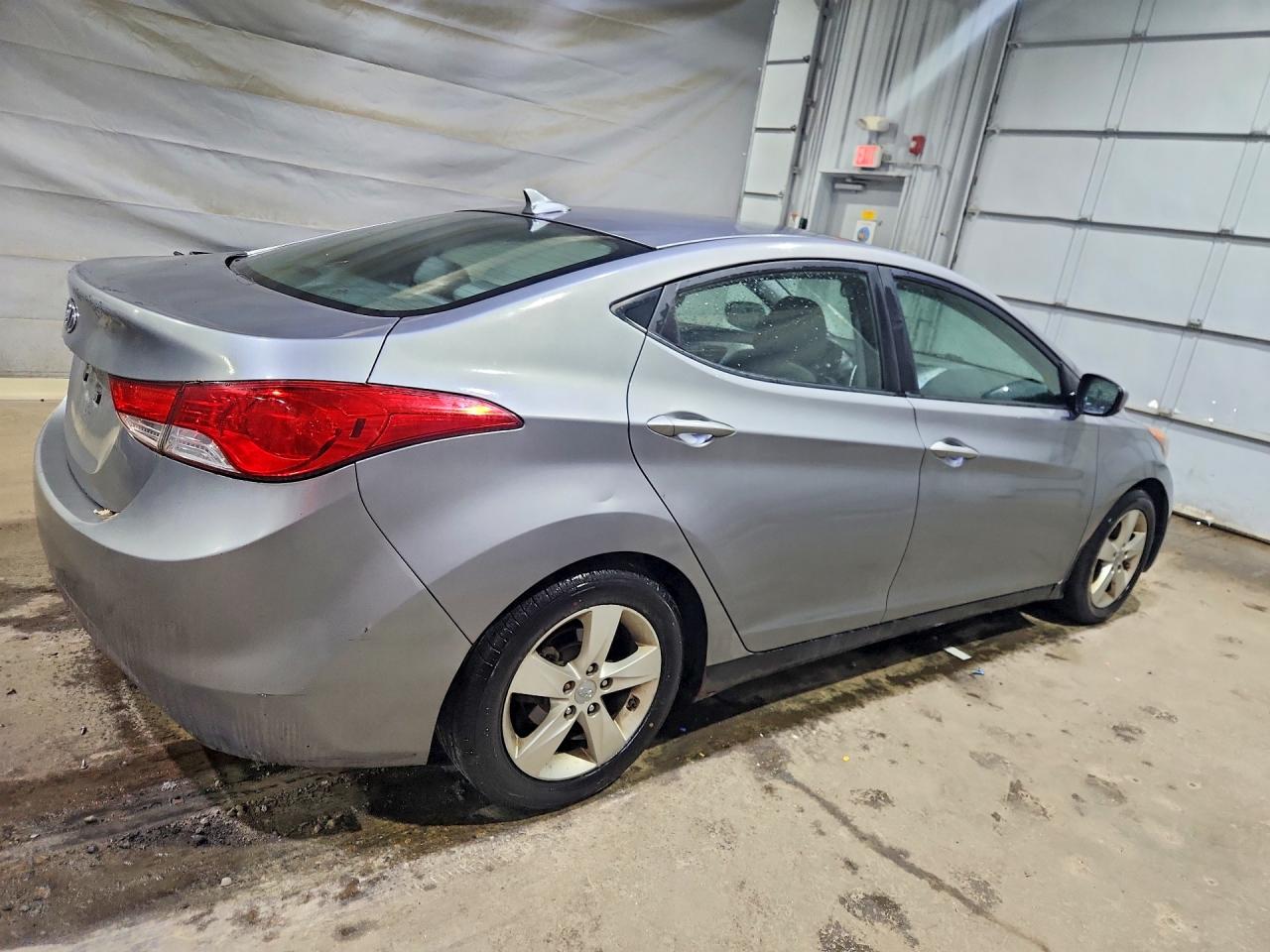 2013 Hyundai Elantra Gls Silver vin: KMHDH4AE7DU618373