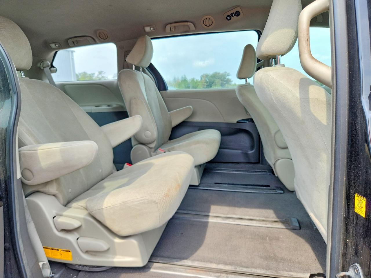 2011 Toyota Sienna Base 7-passenger Charcoal vin: 5TDZK3DC0BS101045
