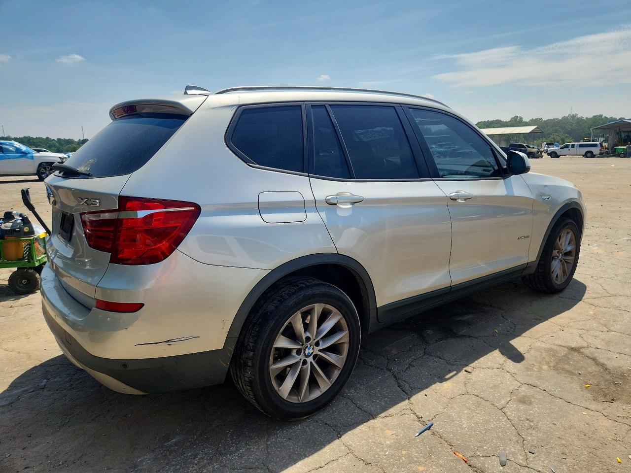 2015 Bmw X3 Sdrive28i Бежевый vin: 5UXWZ7C50F0F76228