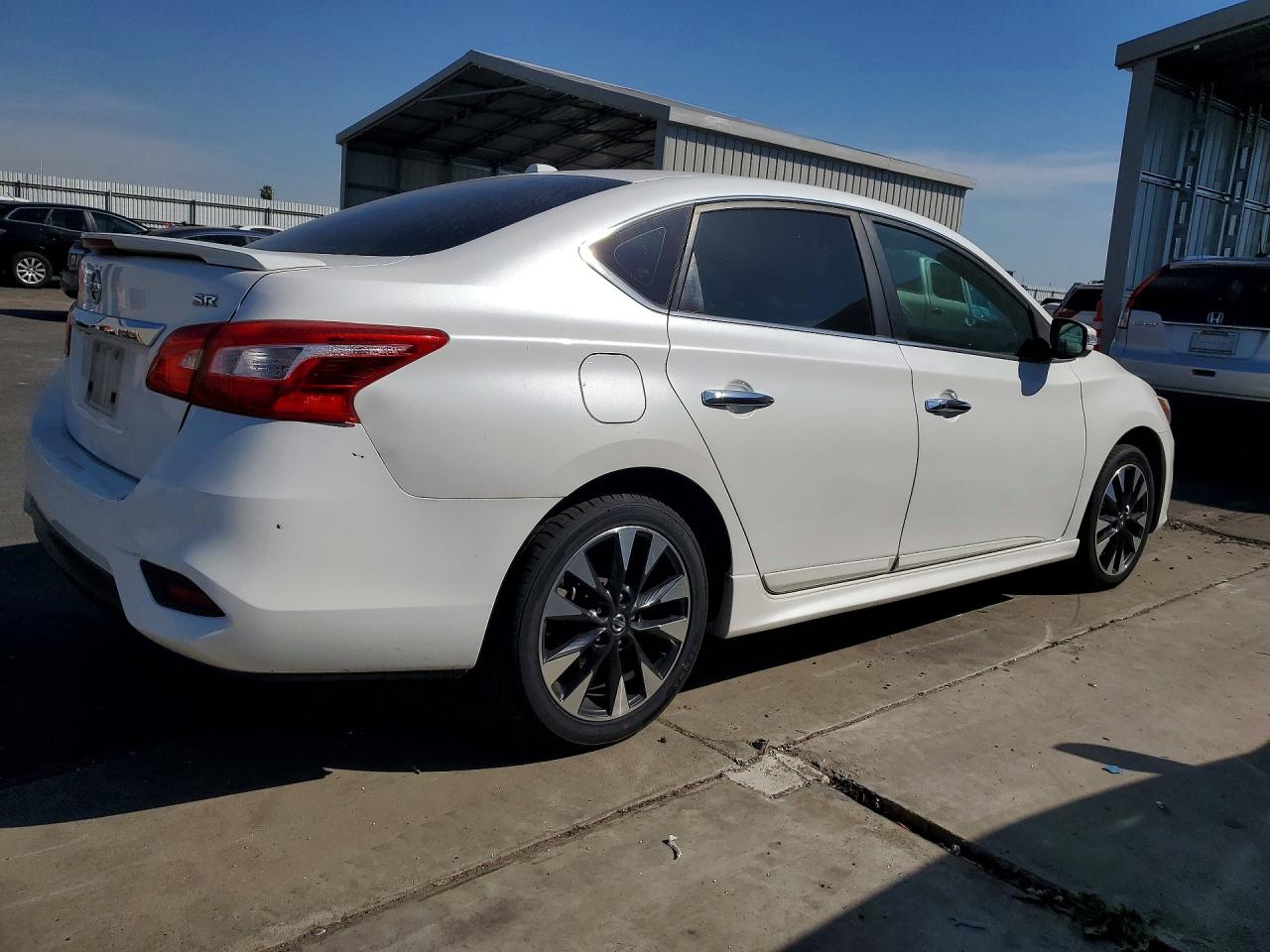 2019 Nissan Sentra Sr White vin: 3N1AB7AP4KY254731