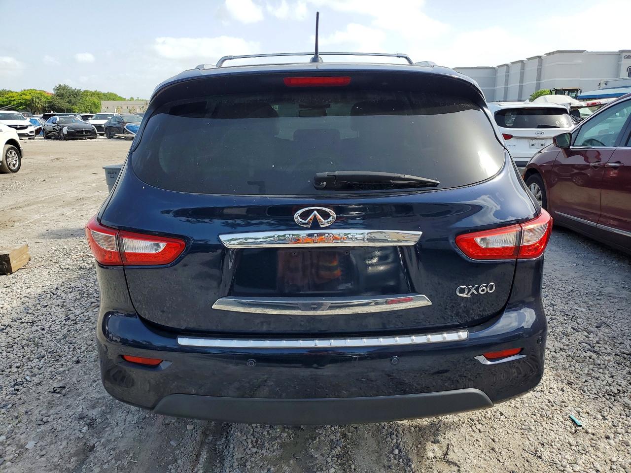 2015 Infiniti Qx60 Base Blue vin: 5N1AL0MM7FC541333