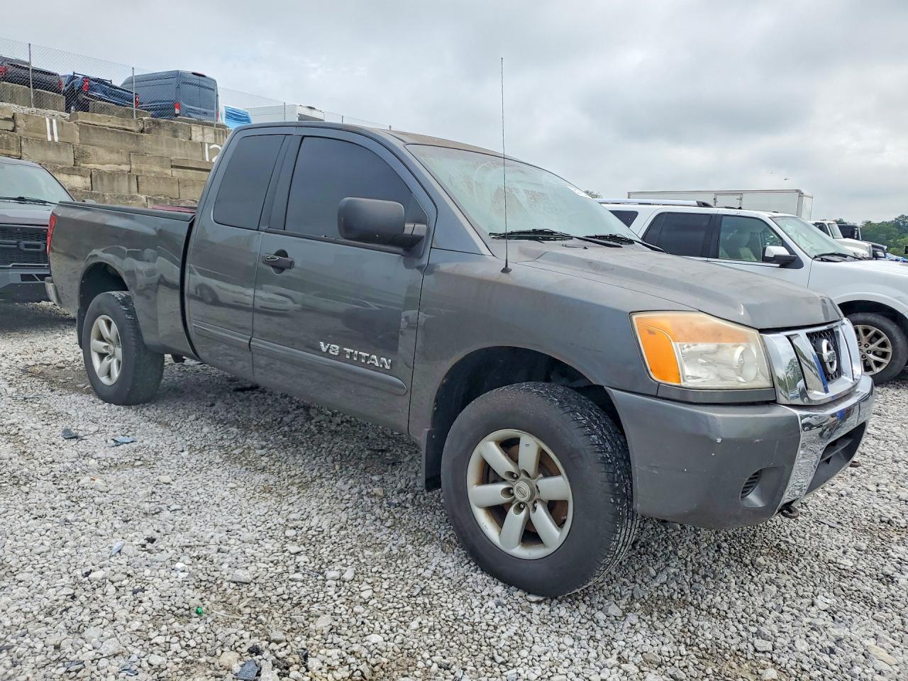 2008 Nissan Titan Xe Ffv Charcoal vin: 1N6BA06C78N321679