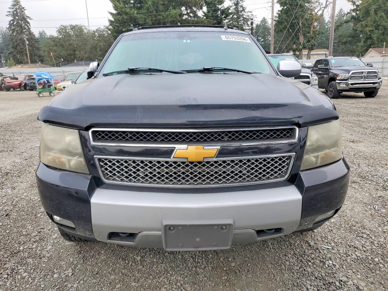 2007 Chevrolet Avalanche K1500 Black vin: 3GNFK12377G237664