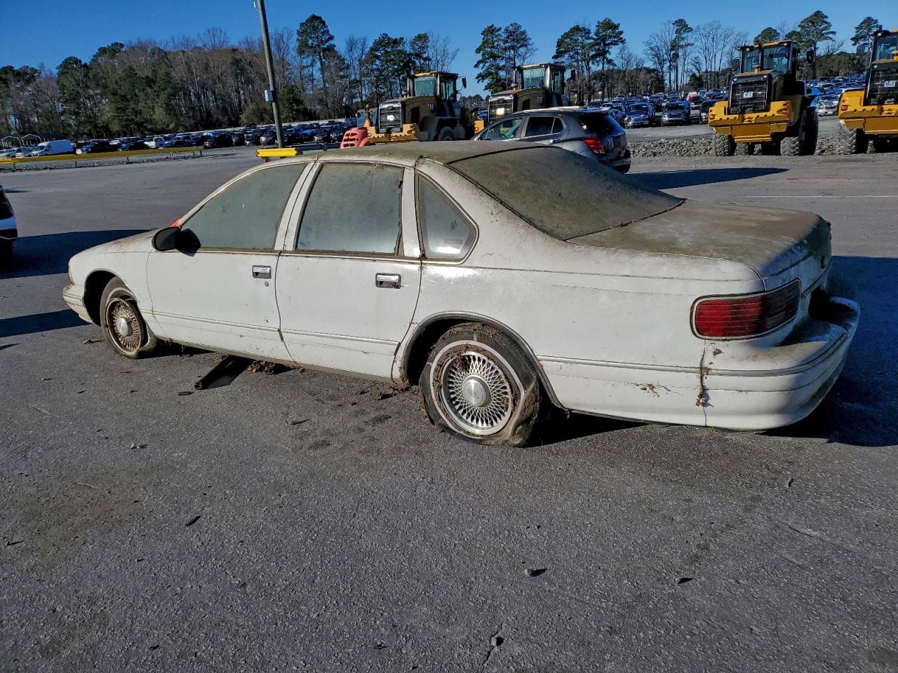 1996 Chevrolet Caprice Classic White vin: 1G1BL52W7TR185008