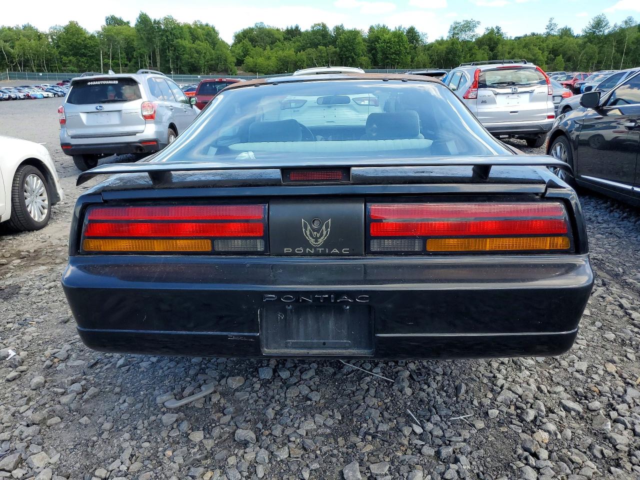 1990 Pontiac Firebird Black vin: 1G2FS23T1LL207221