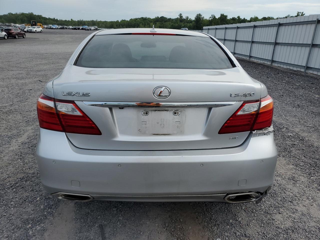 2010 Lexus Ls 460 Silver vin: JTHCL5EF4A5007356