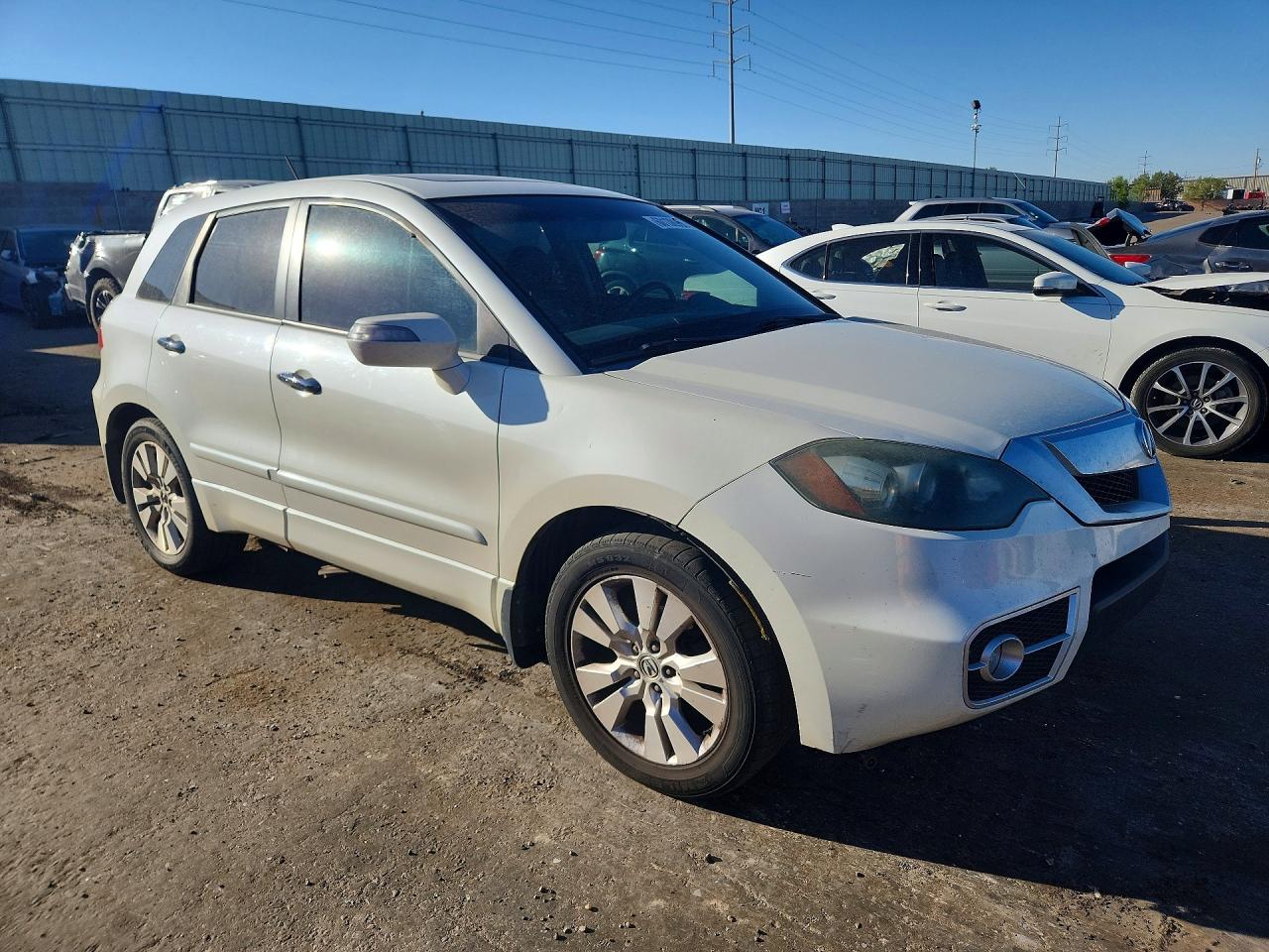2011 Acura Rdx White vin: 5J8TB2H27BA003033