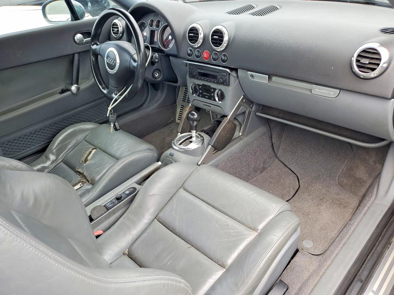 2005 Audi Tt 3.2 Quattro Gray vin: TRUWF28NX51006044