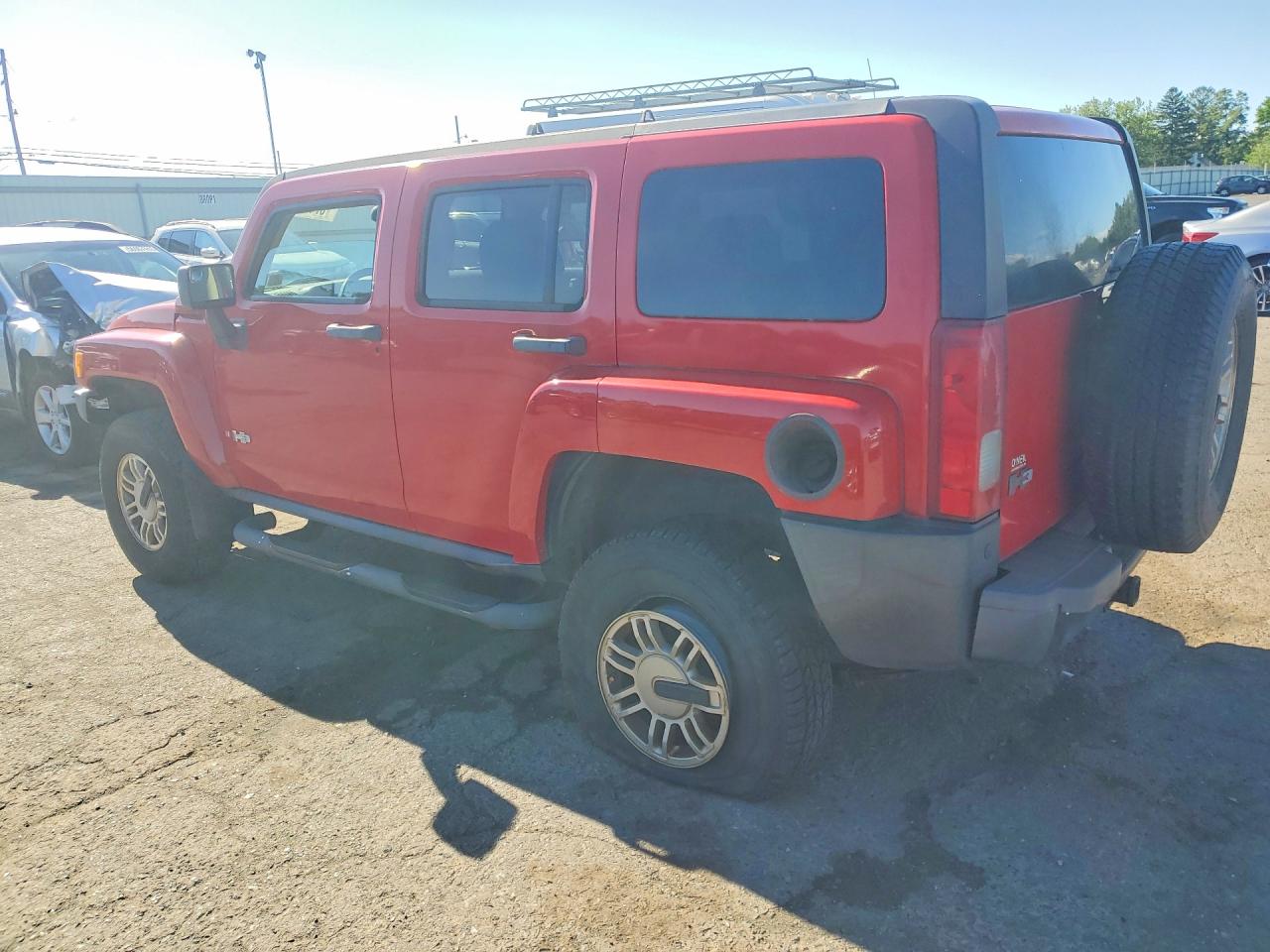 2006 Hummer H3 Red vin: 5GTDN136768141109