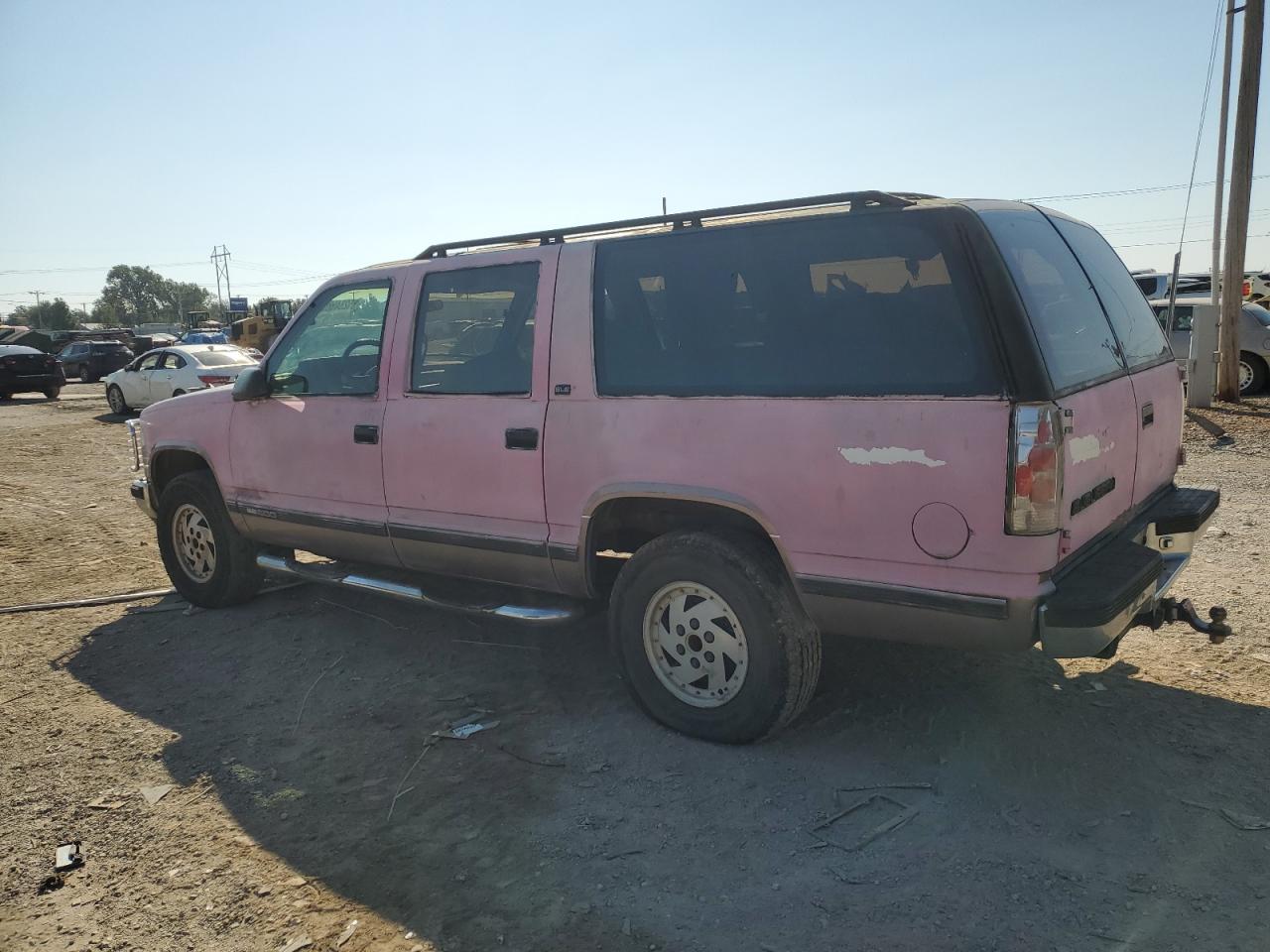 1993 Gmc Suburban K1500 Pink vin: 1GDFK16K8PJ758624