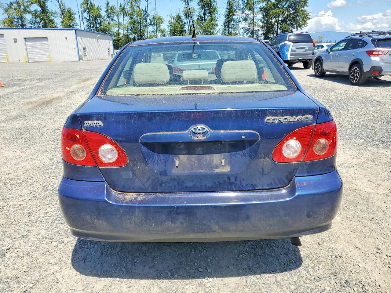 2005 Toyota Corolla Le Синий vin: 1NXBR30E35Z416745