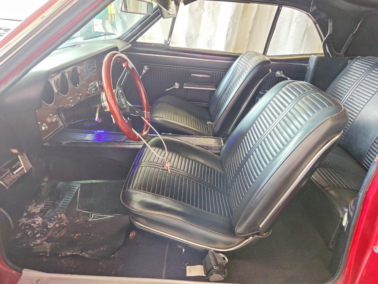 1966 Pontiac Lemans Rwd Red vin: 237676P248042