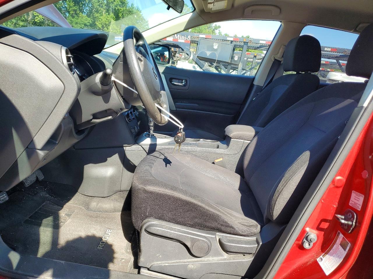 2013 Nissan Rogue S Красный vin: JN8AS5MV5DW645705