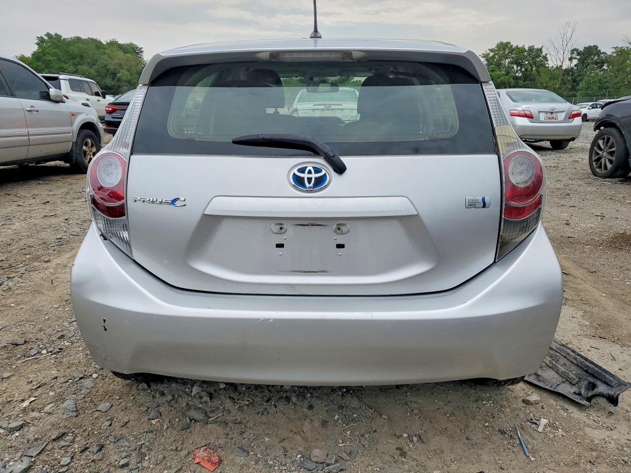 2012 Toyota Prius C Two Silver vin: JTDKDTB34C1014973