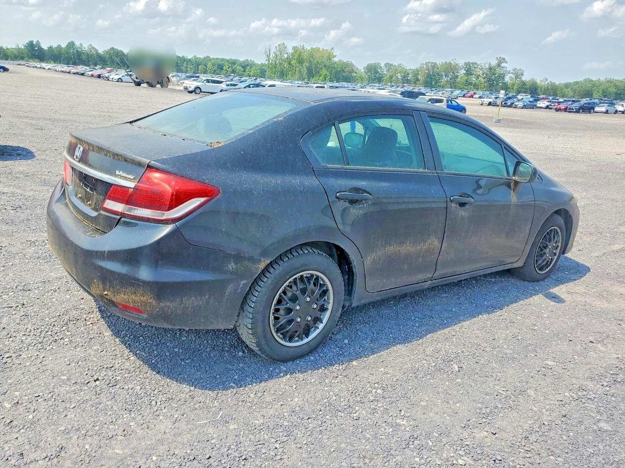 2014 Honda Civic Lx Black vin: 2HGFB2F59EH525310