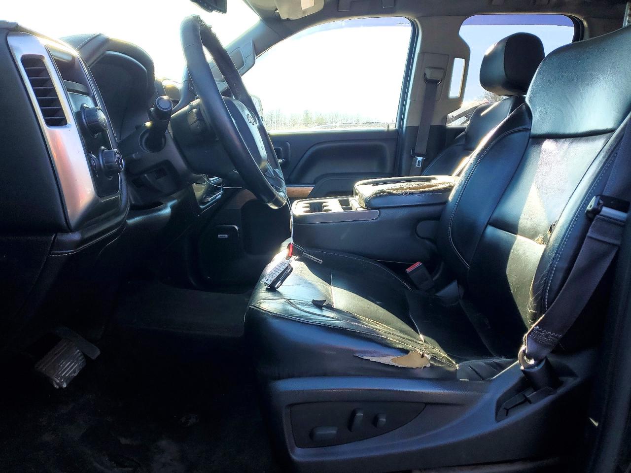 2014 Chevrolet Silverado K1500 Ltz Black vin: 1GCVKSECXEZ200580