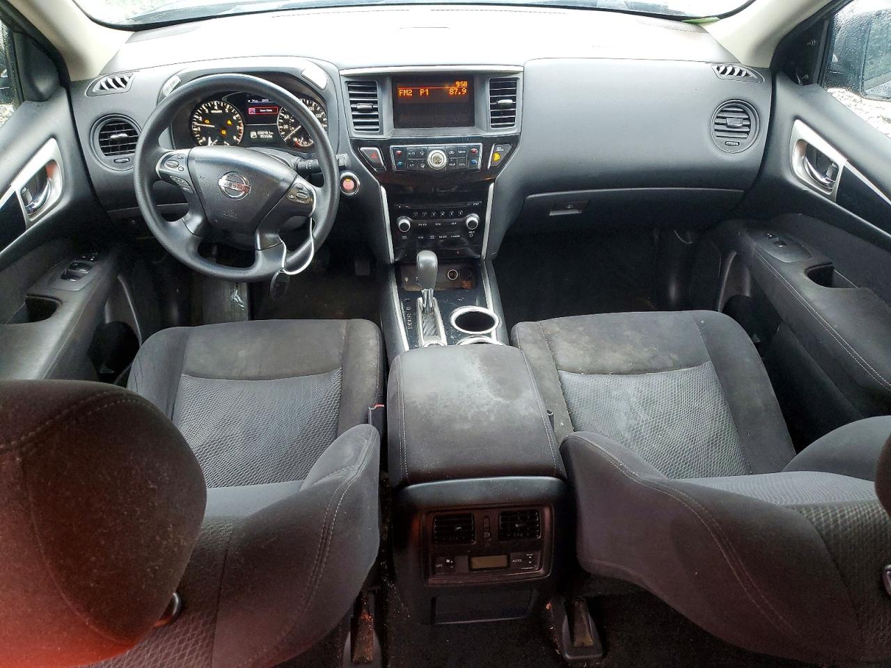 2014 Nissan Pathfinder S Blue vin: 5N1AR2MM7EC730587