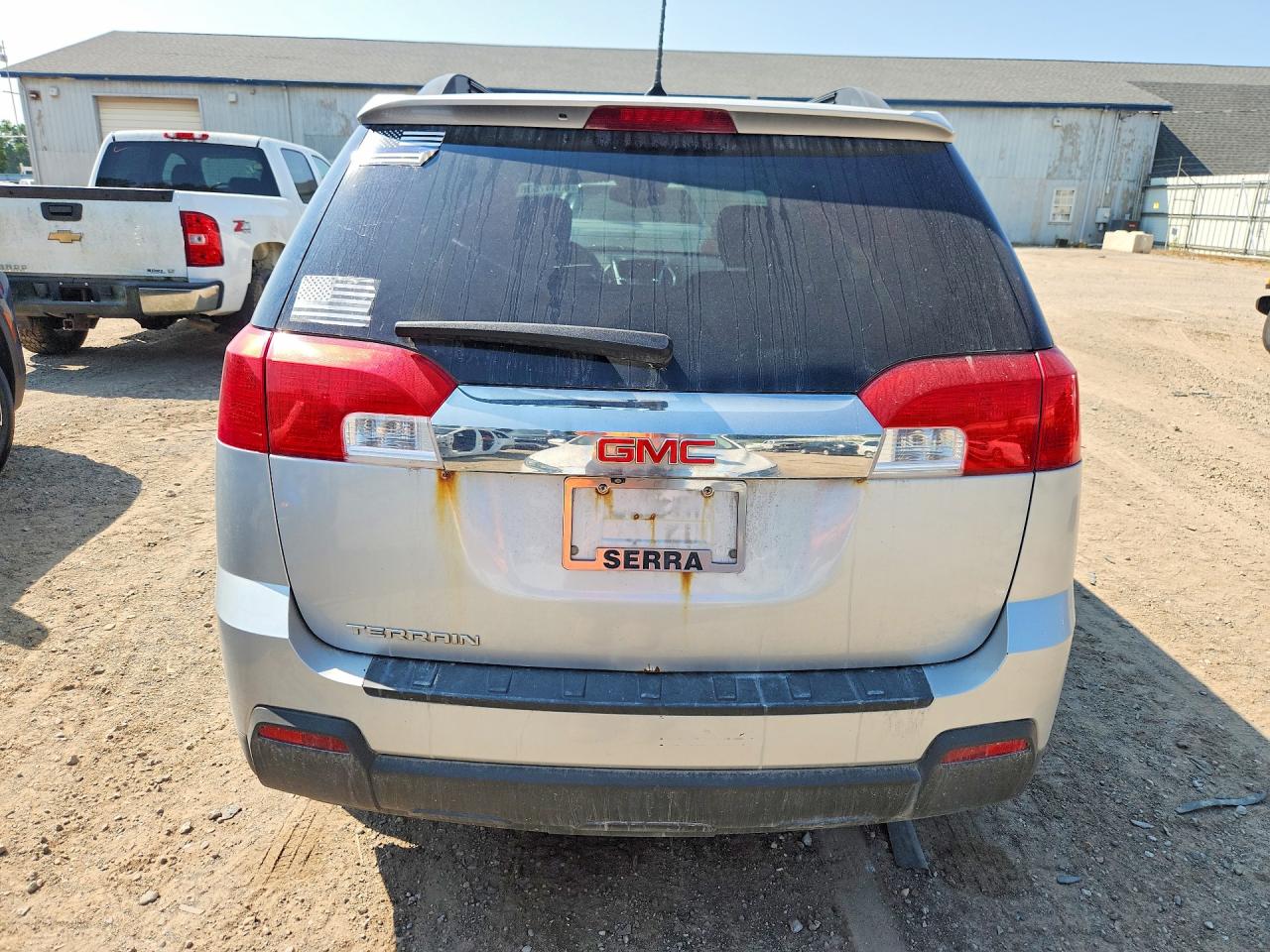 2014 Gmc Terrain Sle Silver vin: 2GKALREKXE6270320