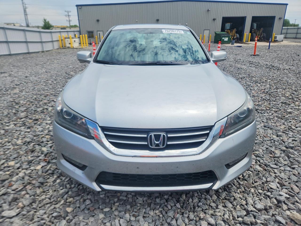 2014 Honda Accord Ex Silver vin: 1HGCR2F78EA185310