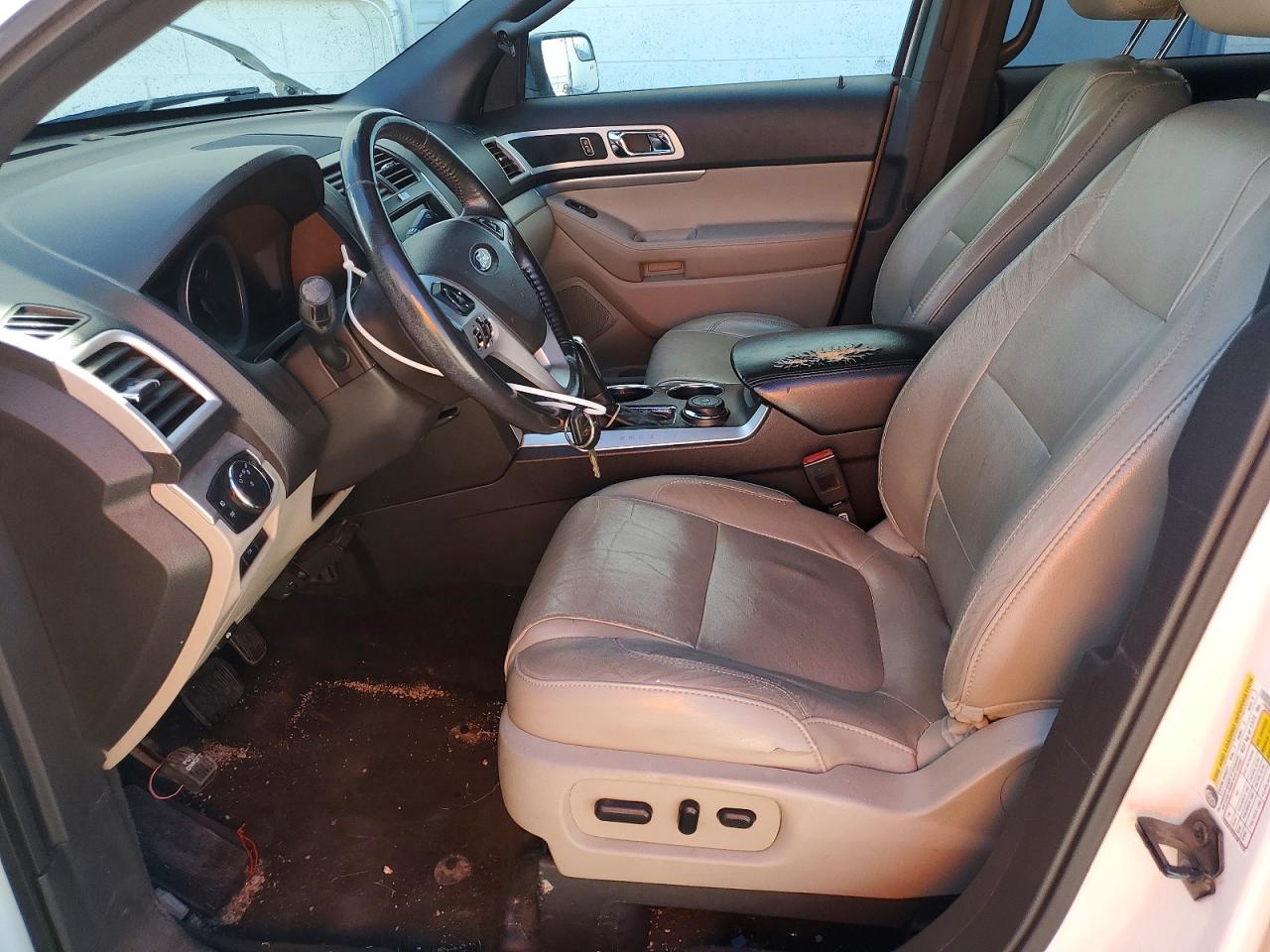 2013 Ford Explorer Xlt Белый vin: 1FM5K8D84DGB47834