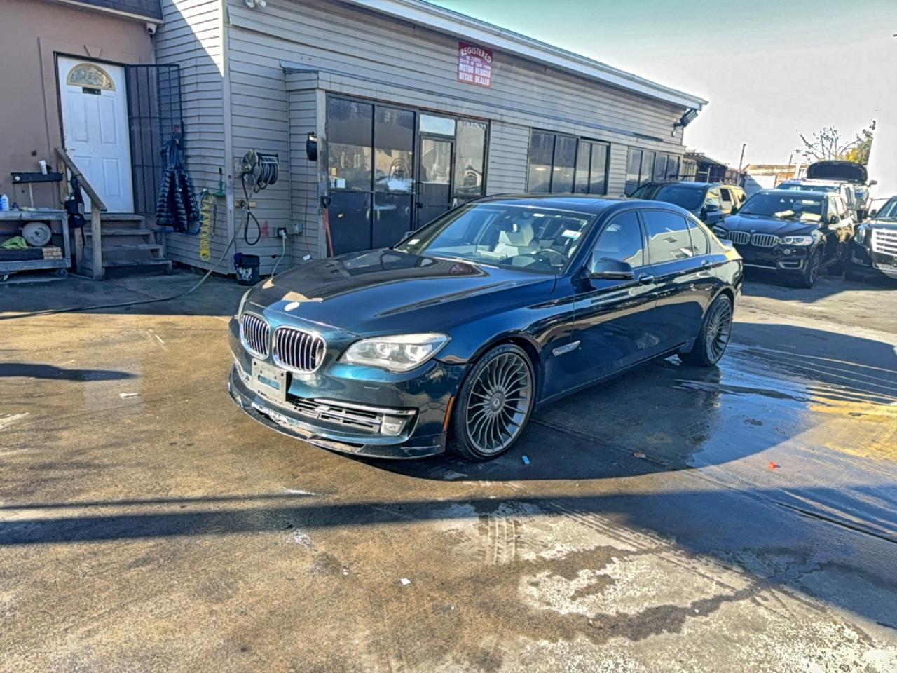 2014 Bmw Alpina B7 Green vin: WBAYF8C54EDS17443