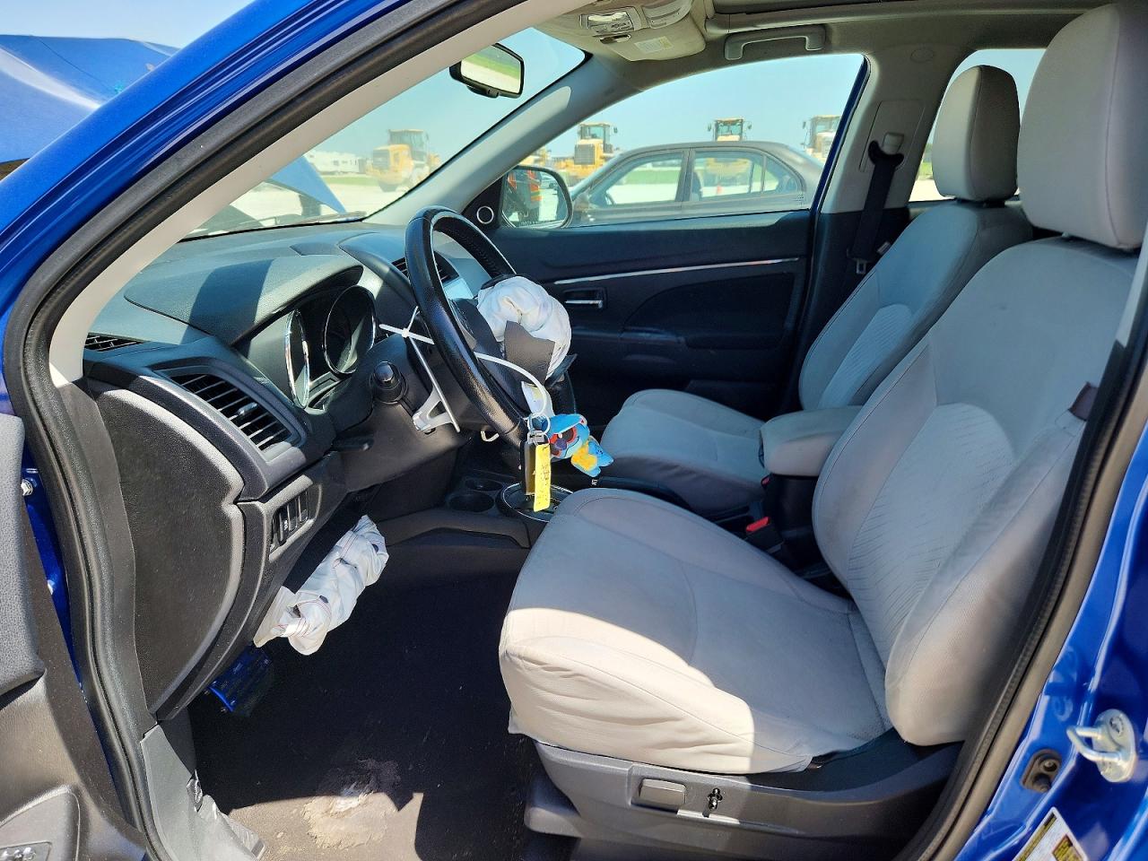 2015 Mitsubishi Outlander Sport Se Blue vin: 4A4AP4AU9FE034211