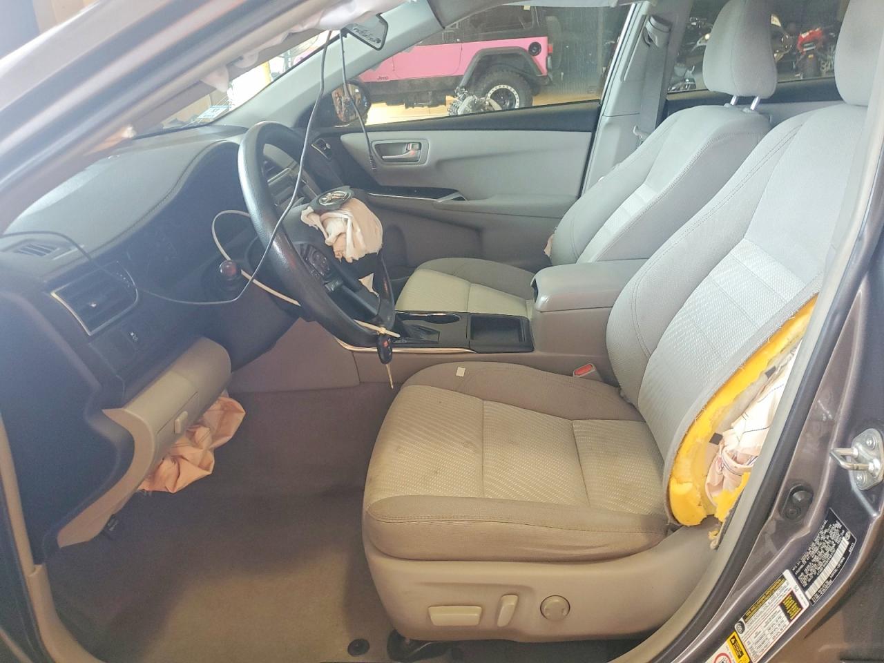 2015 Toyota Camry Le Gray vin: 4T4BF1FK0FR461787