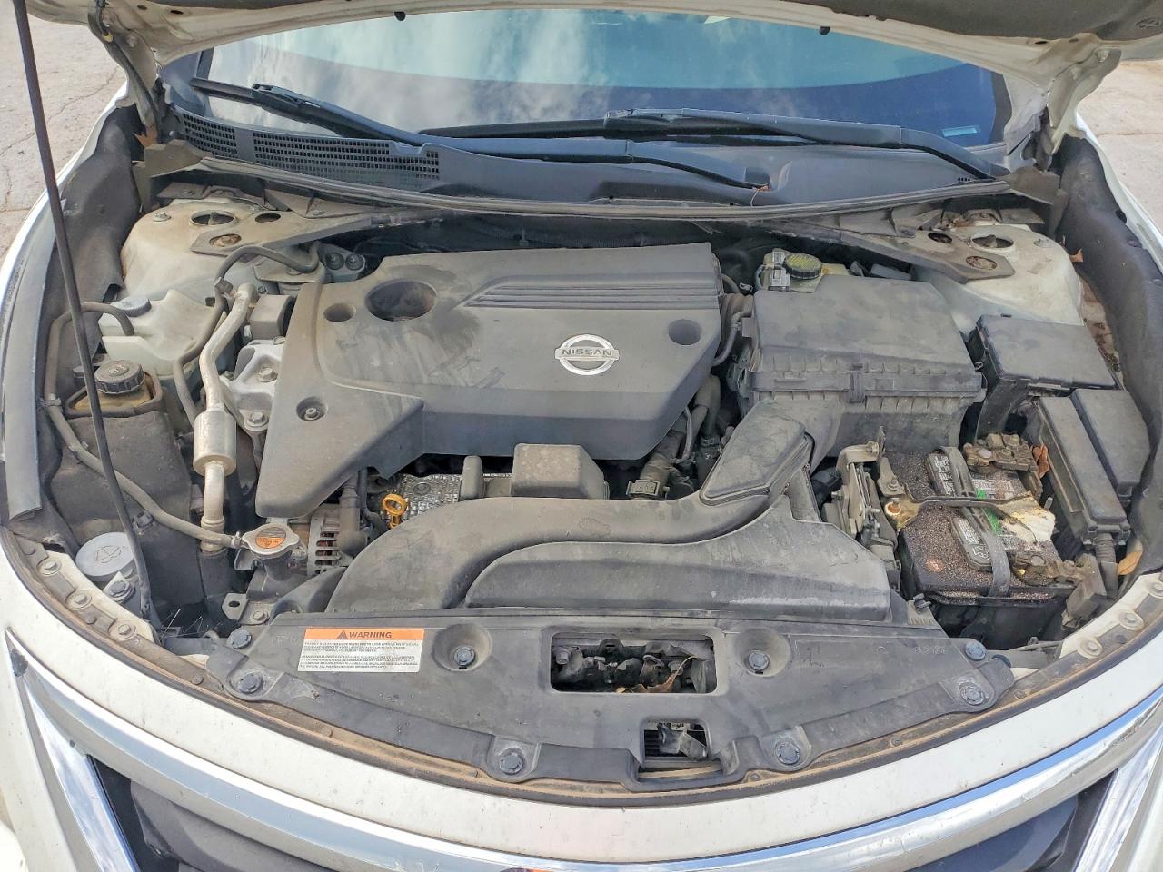 2013 Nissan Altima 2.5 White vin: 1N4AL3AP0DN564948