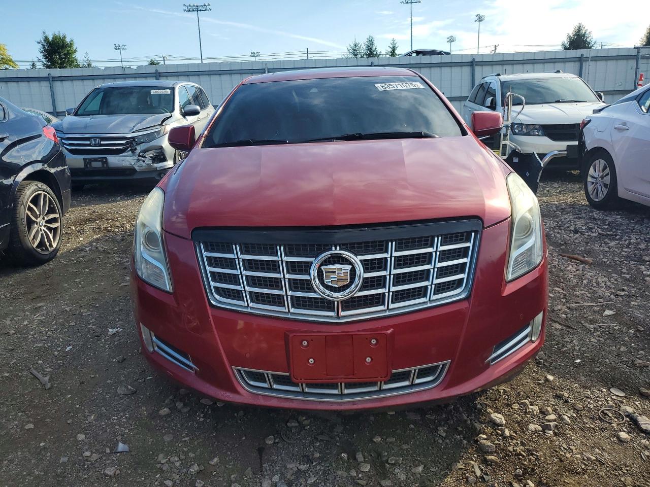 2013 Cadillac Xts Premium Collection Red vin: 2G61S5S36D9160983