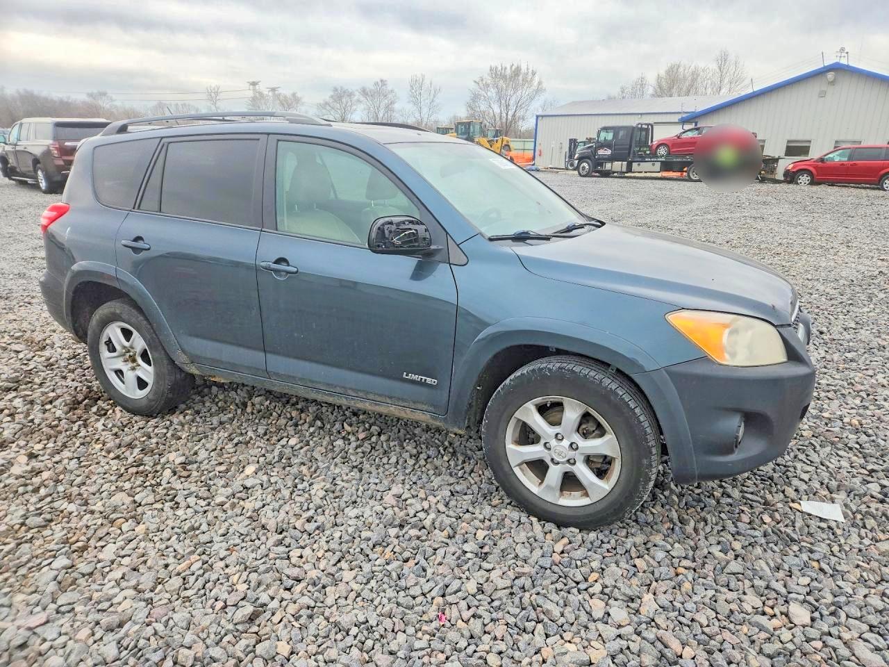 2011 Toyota Rav4 Limited Зеленый vin: 2T3DF4DV9BW106345