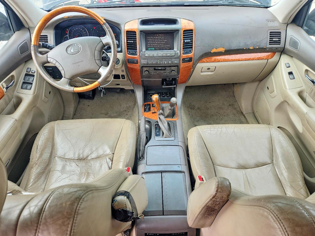 2004 Lexus Gx 470 Black vin: JTJBT20X240048420