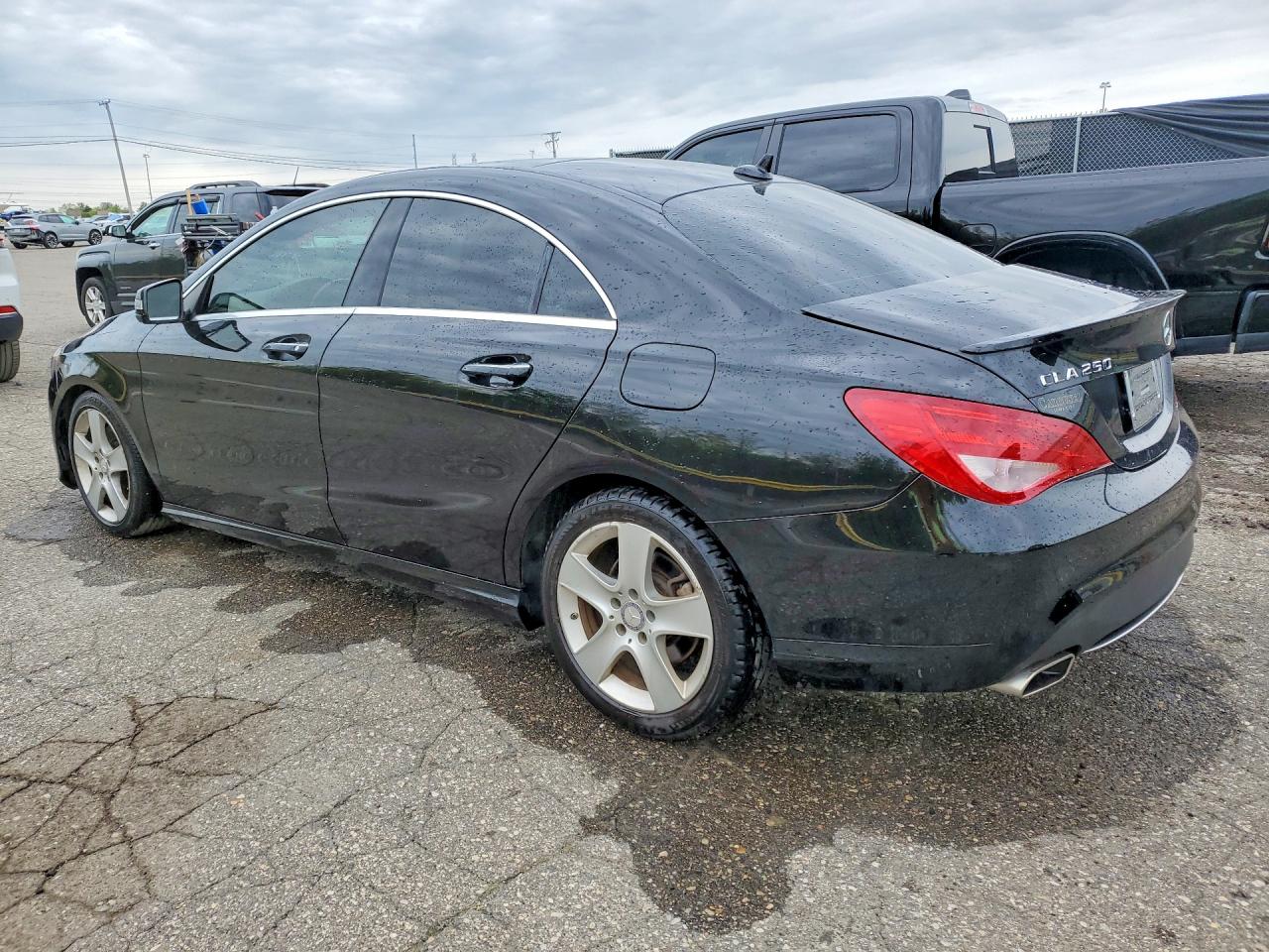 2015 Mercedes-benz Cla 250 4matic Black vin: WDDSJ4GB2FN276749