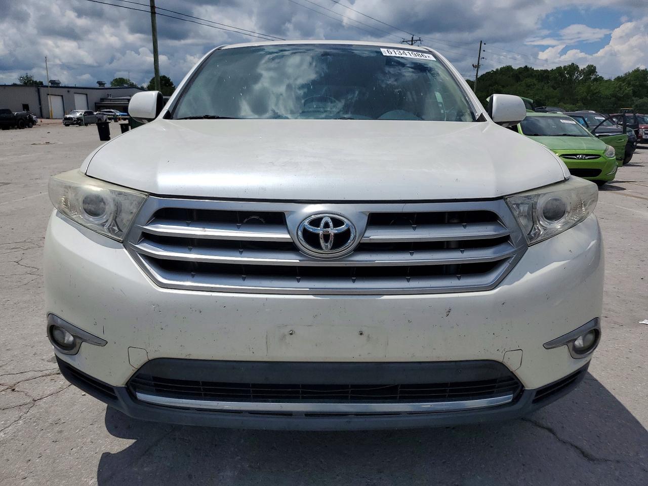 2012 Toyota Highlander Limited White vin: 5TDYK3EH4CS060703