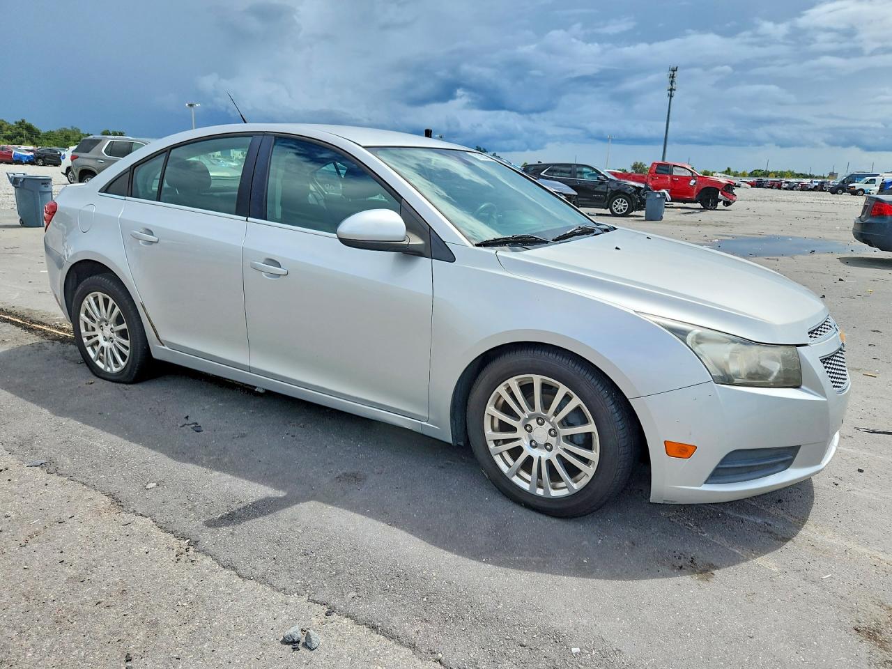 2012 Chevrolet Cruze Eco Silver vin: 1G1PJ5SC4C7366144