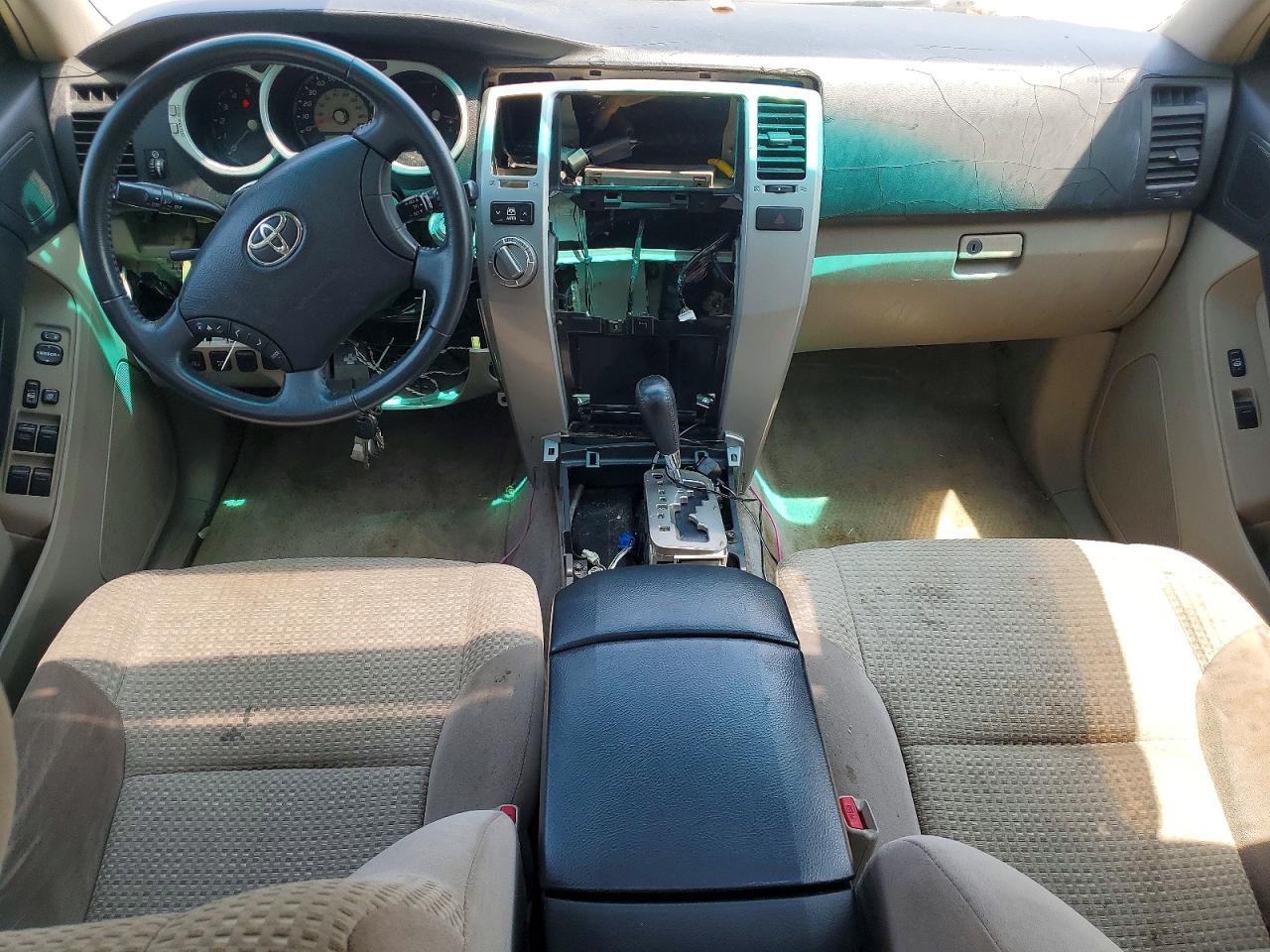 2005 Toyota 4runner Sr5 Silver vin: JTEBU14R058040062